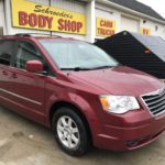 van was repaired at Howell MI